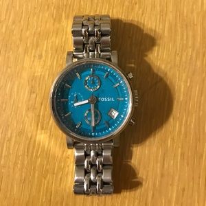 Beautiful Turquoise Fossil Watch