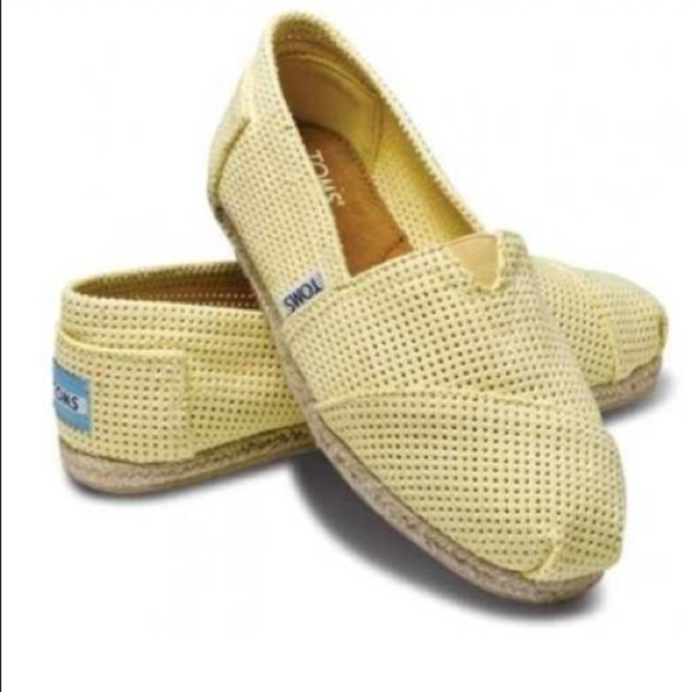 Toms- yellow see through
