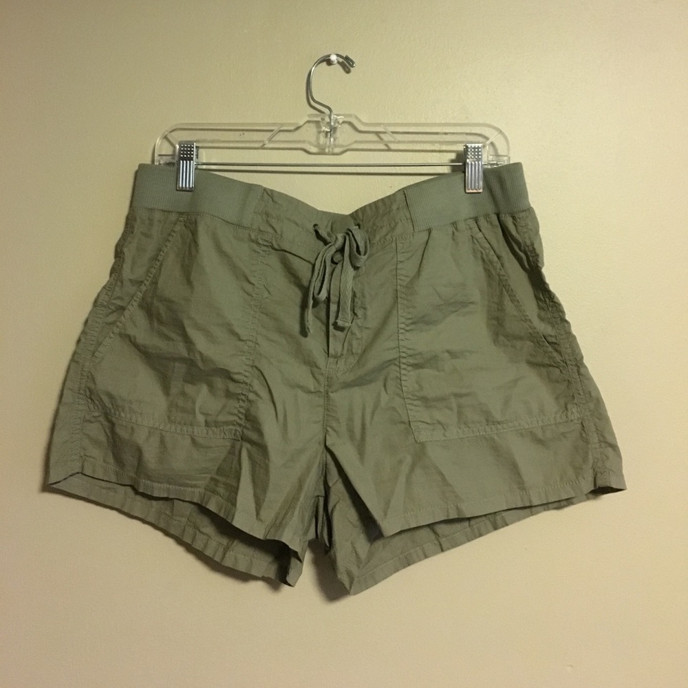 Army Green utility shorts