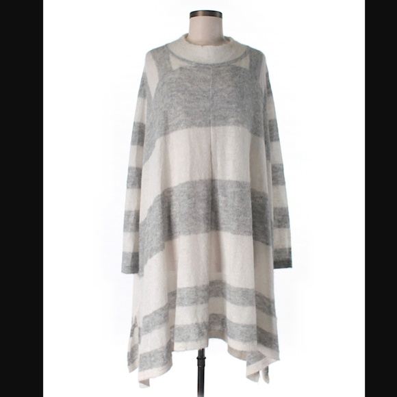 Free People Lafayette Alpaca Blend Poncho/Dress - Picture 4 of 5