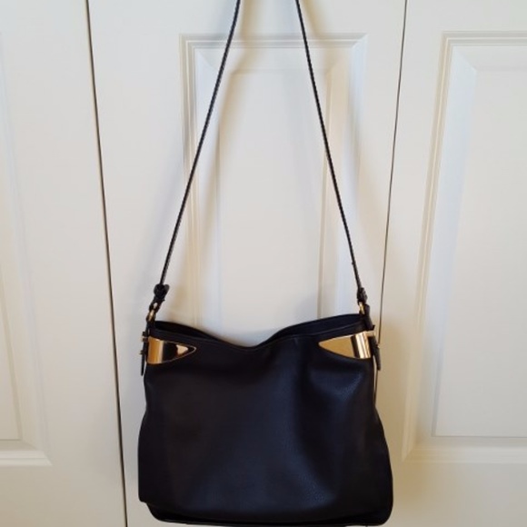 AUTH Ferragamo Leather Crossbody Hobo - Picture 2 of 8