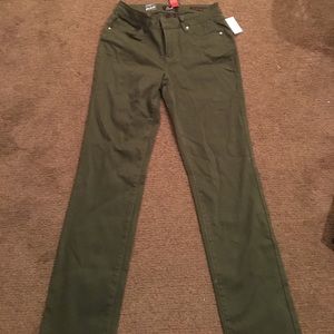 Olive jeans