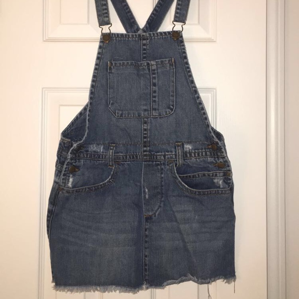 Billabong denim overall dress