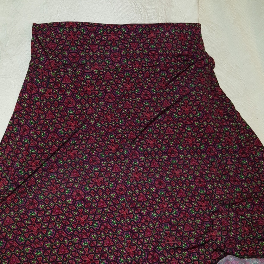 Azure circle skirt