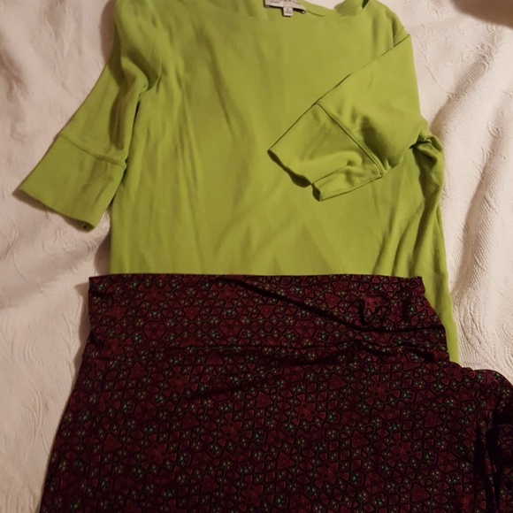 Azure circle skirt - Picture 3 of 3