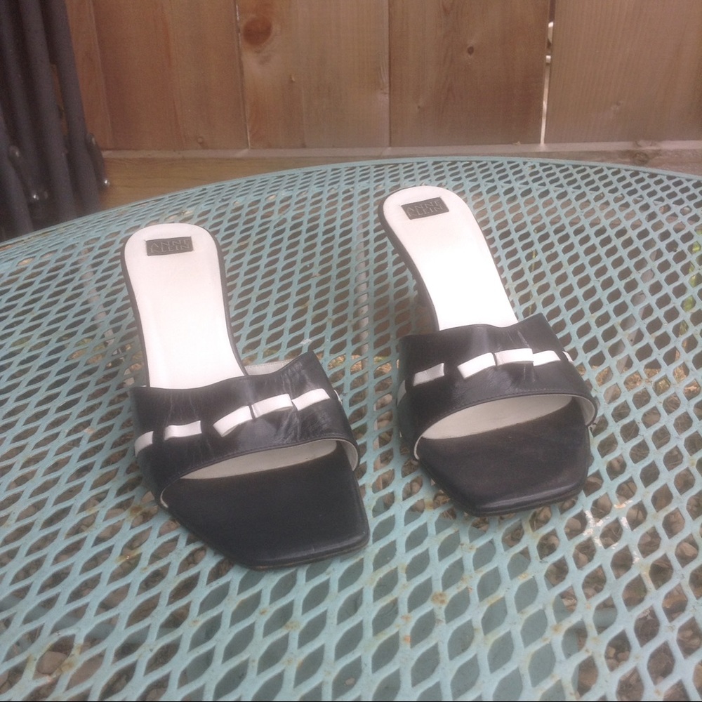 Anne Kiein Slip on Low Wedge Heel