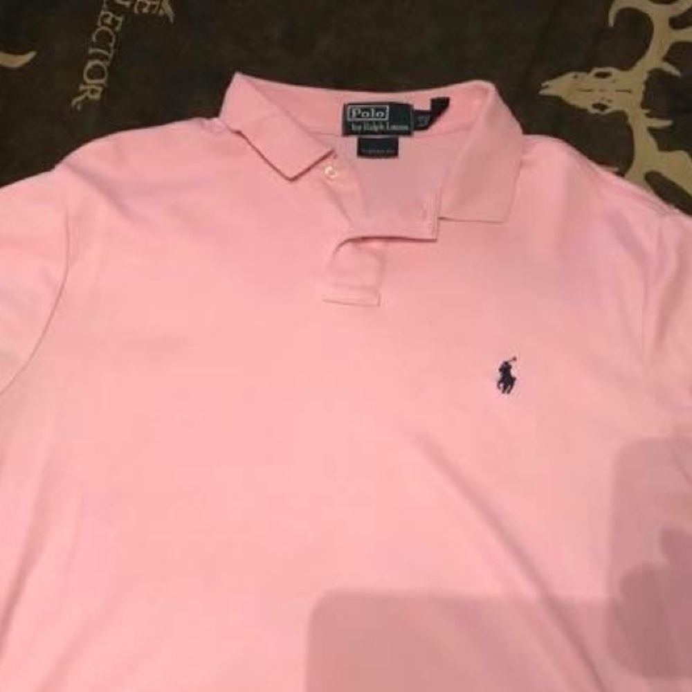 Large men's polo