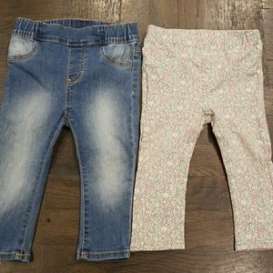 BABY GIRL JEANS SET  9-12M