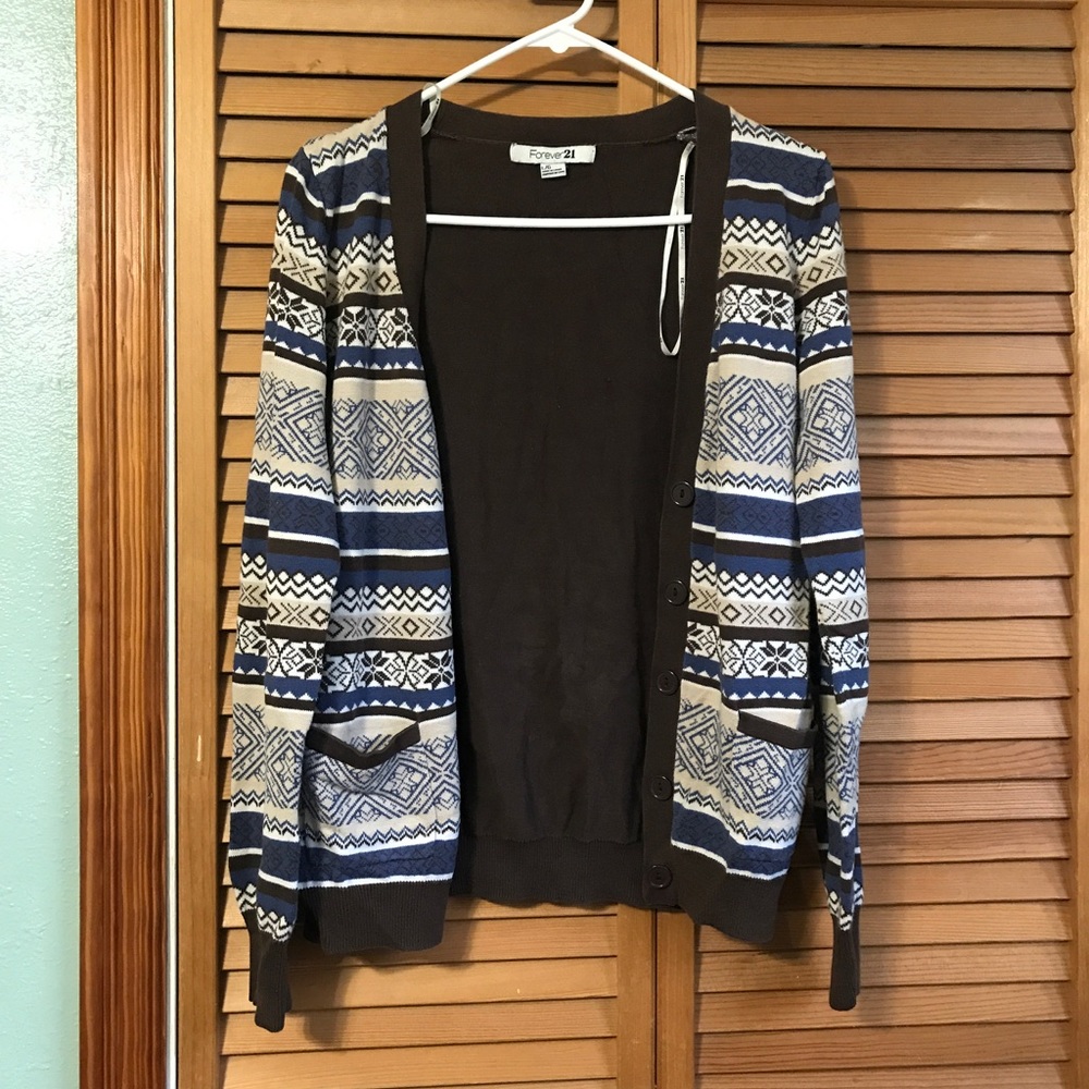 Patterned Cardigan