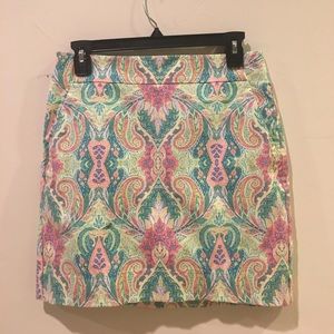 Ann Taylor skirt. Paisley.