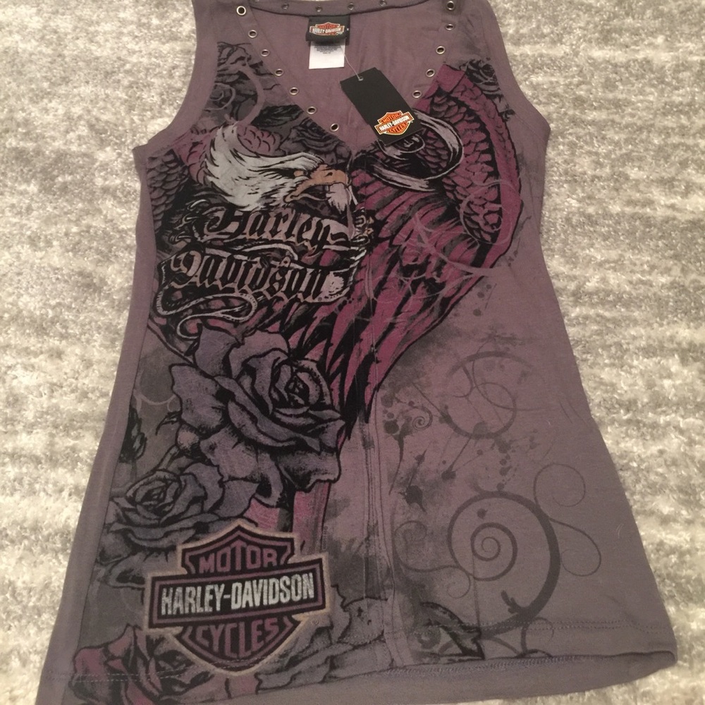 Brand new top from Harley Davidson.