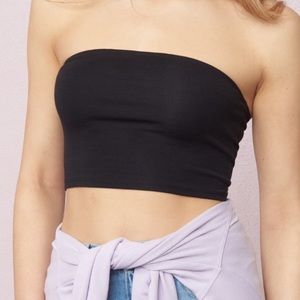 black tube top