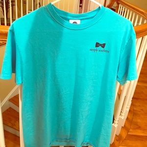 A blue tee from Simply Southern
