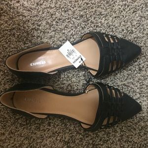 Black flats. Great for fall ! Brand: express