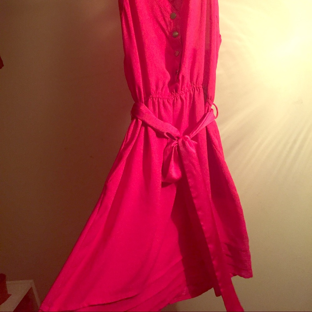 Forever21 Hot Pink Dress Sz Sm