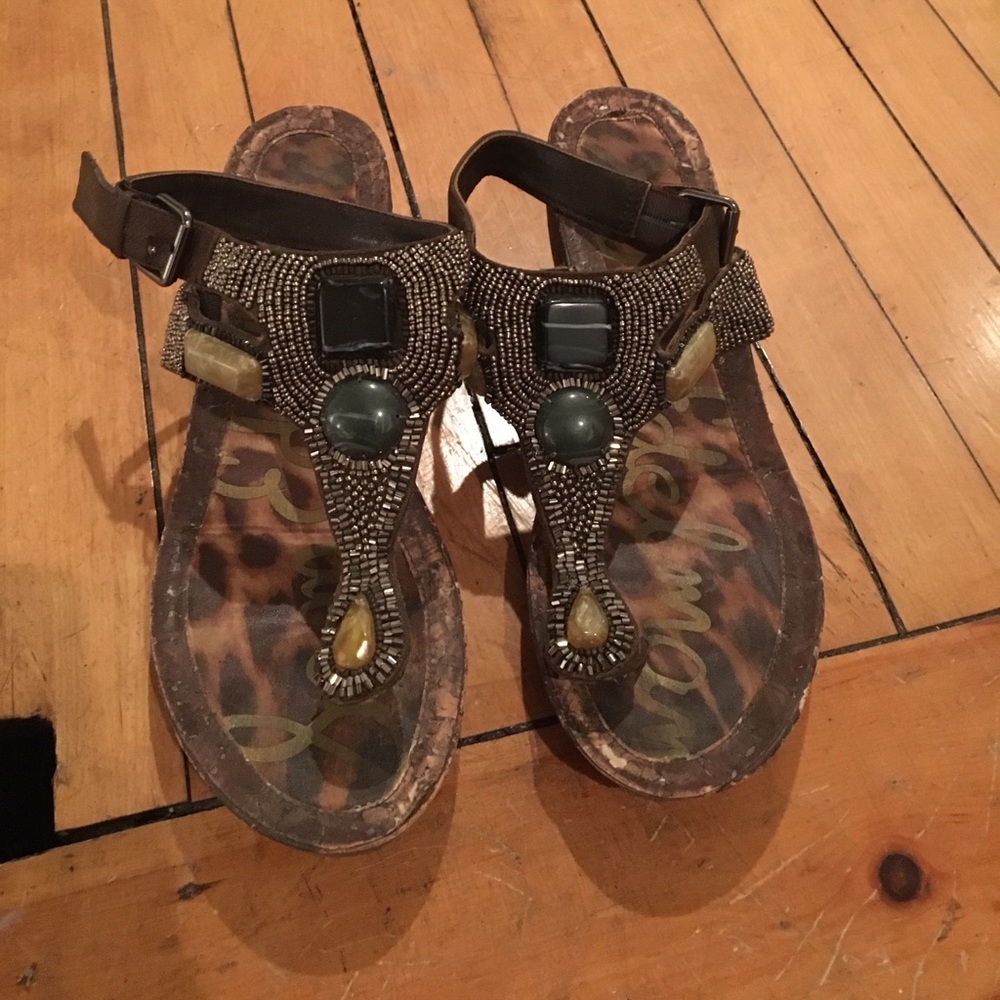 Sam Edelman beaded sandals size 9.5M
