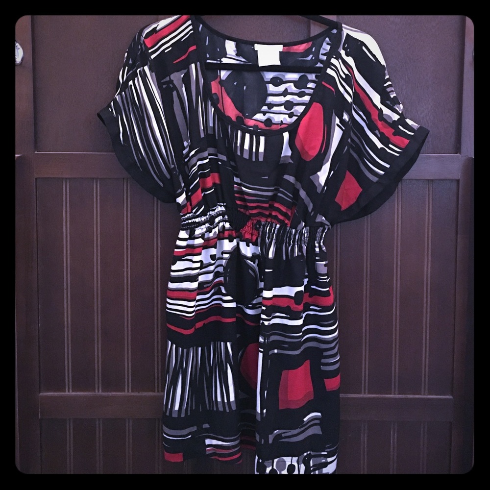 Matty M. - Cinched Waist Tunic - XL
