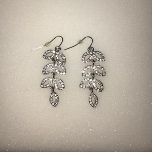 Floral Leaf Earrings