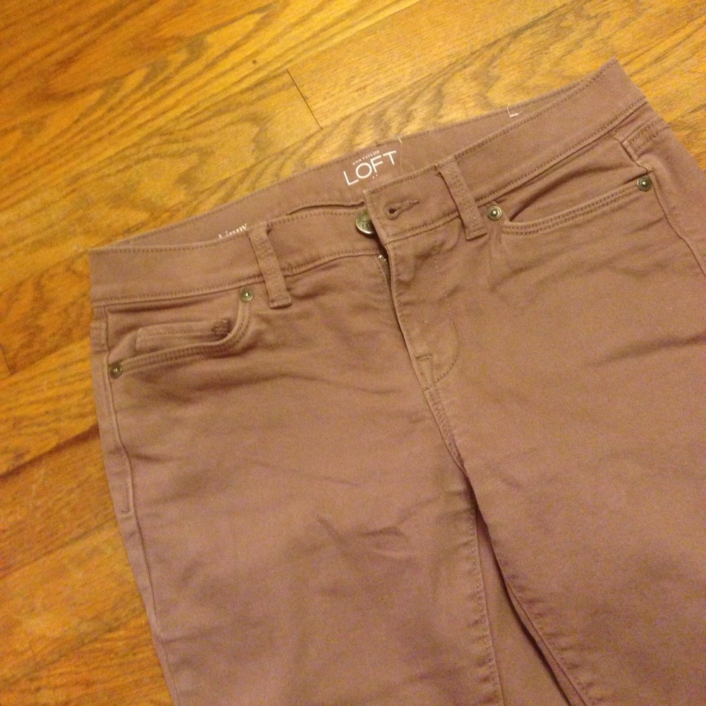 Dusty Lavender Modern Skinny Jeans