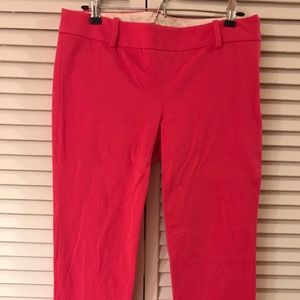 JCrew Pink Winnie Pants