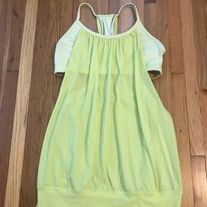 Lululemon tank size 6. Like new!