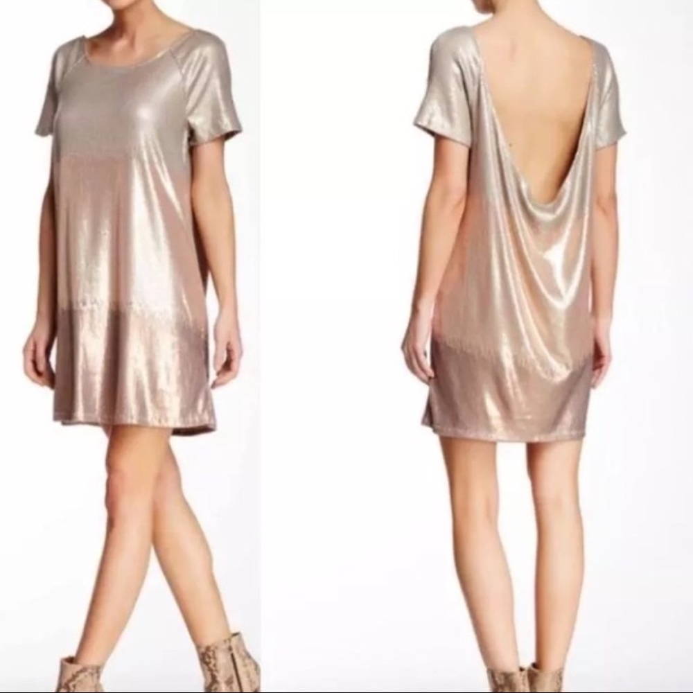 Free People Drenched in Sequins Dress