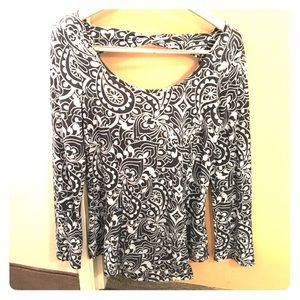 ATHLETA LONG SLEEVE OPEN BACK