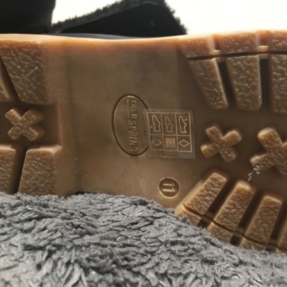 Black/beige boots - Picture 2 of 3