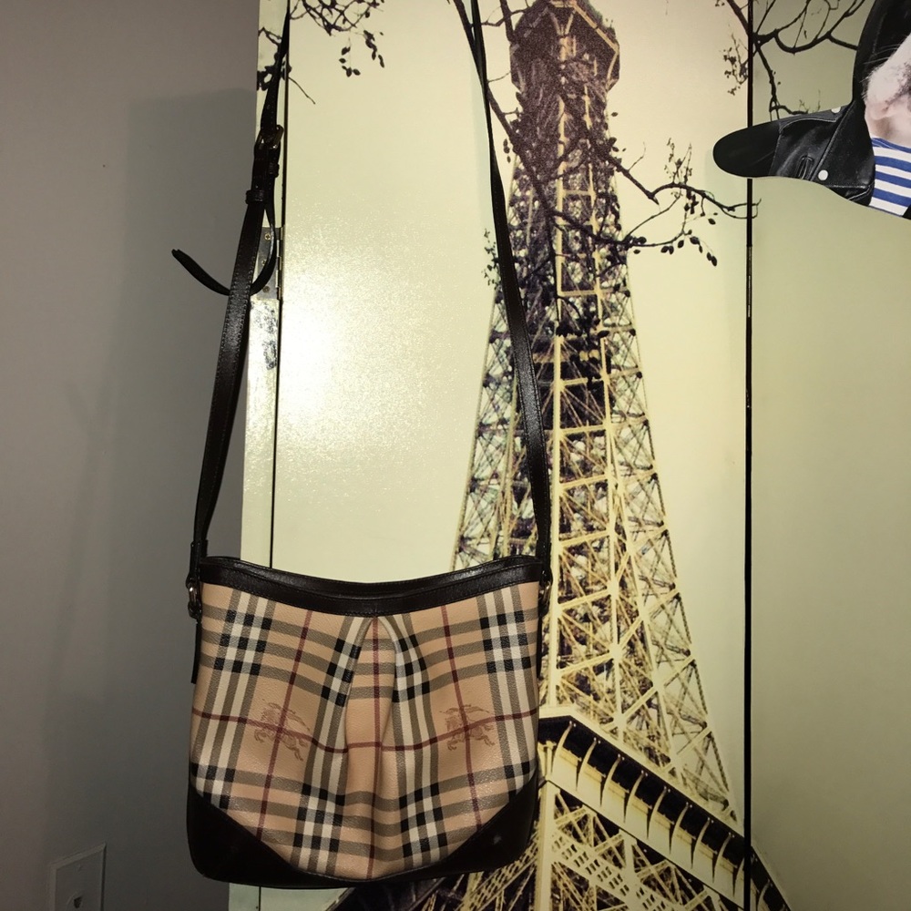 Burberry "Haymarket Check" Crossbody bag