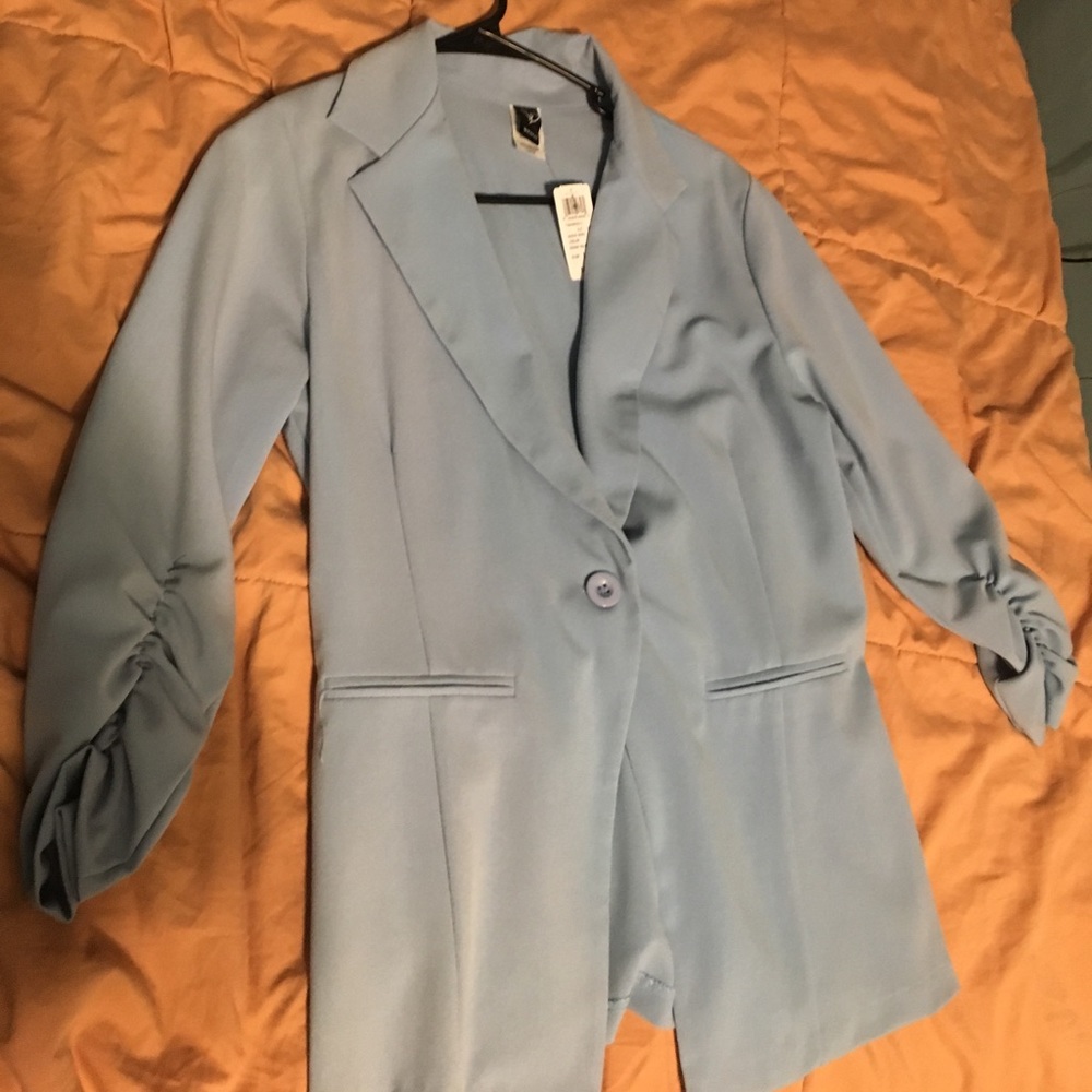 Blazer jacket  baby blue NEW!