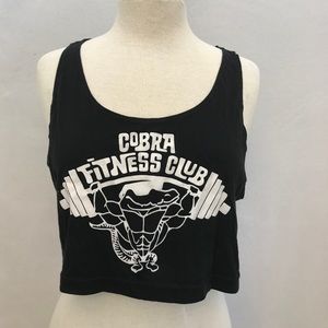 Cobrasnake crop top