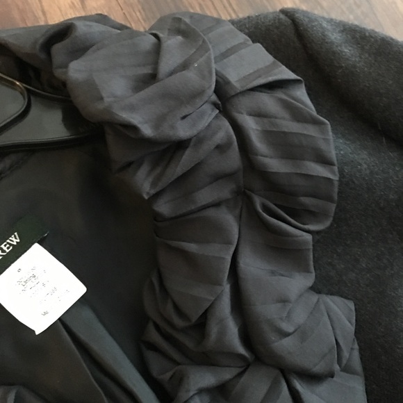 J.Crew Ruffle & Silk Blazer - Picture 4 of 8