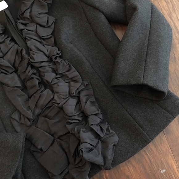 J.Crew Ruffle & Silk Blazer - Picture 5 of 8