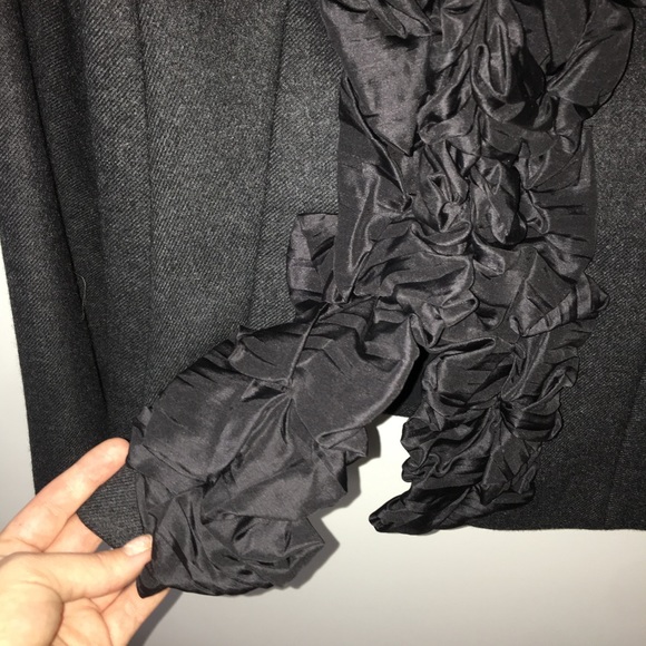 J.Crew Ruffle & Silk Blazer - Picture 7 of 8