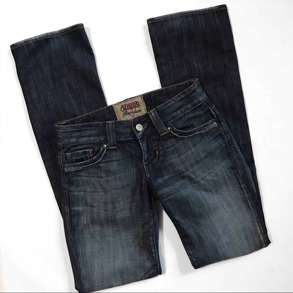 Guess Modele Medium Wash Jeans Size 24