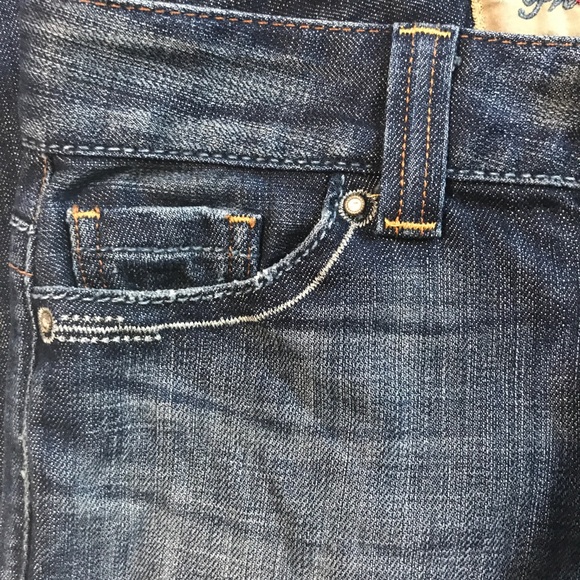 Guess Modele Medium Wash Jeans Size 24 - Picture 5 of 8