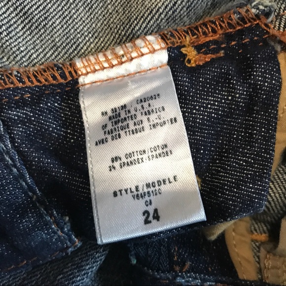 Guess Modele Medium Wash Jeans Size 24 - Picture 8 of 8