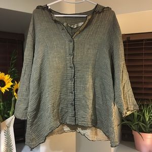 Cynthia Ashby Button Down