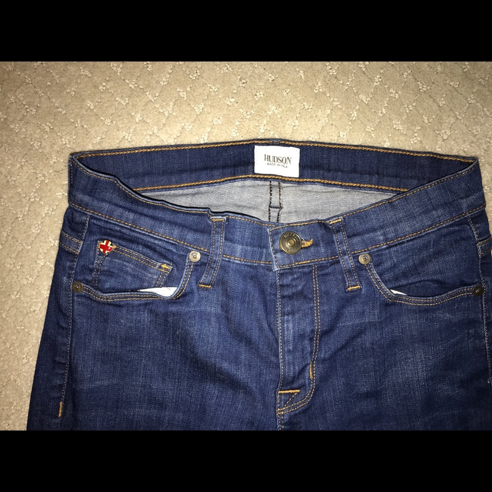Hudson Straight Leg Jeans