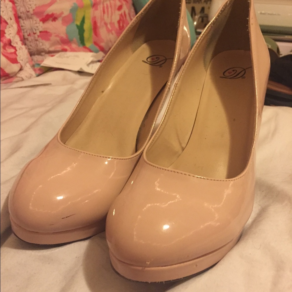 Nude/Blush Pink High Heels!