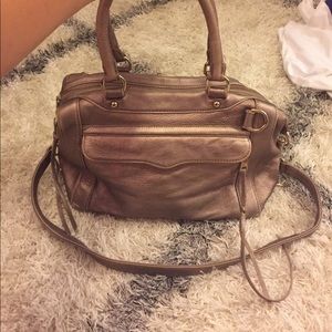 Gold Rebecca Minkoff bag size large