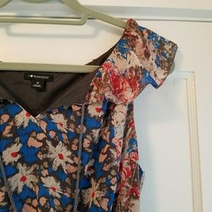 High Low Floral Maxi Dress