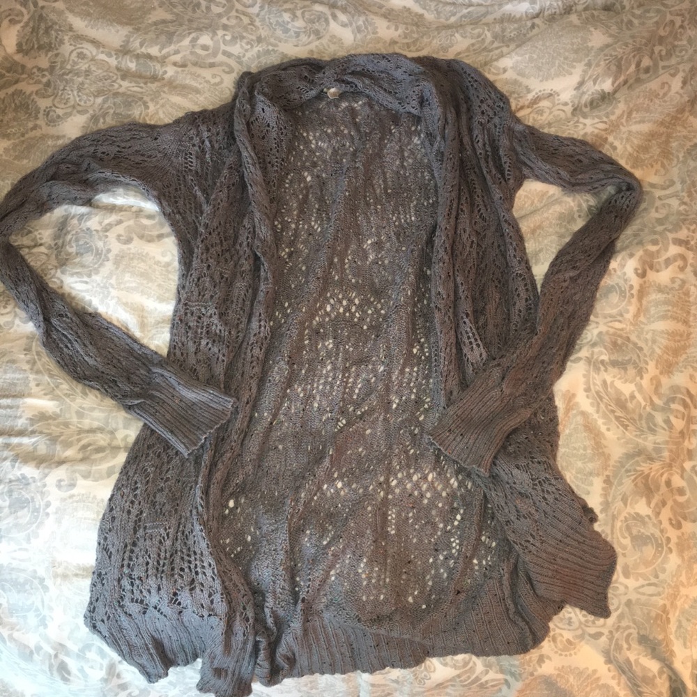 Matilda Jane pixie dust Gray Cardigan