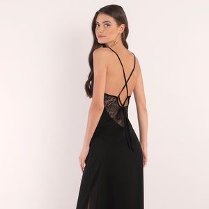 Tobi Black Maxi Dress