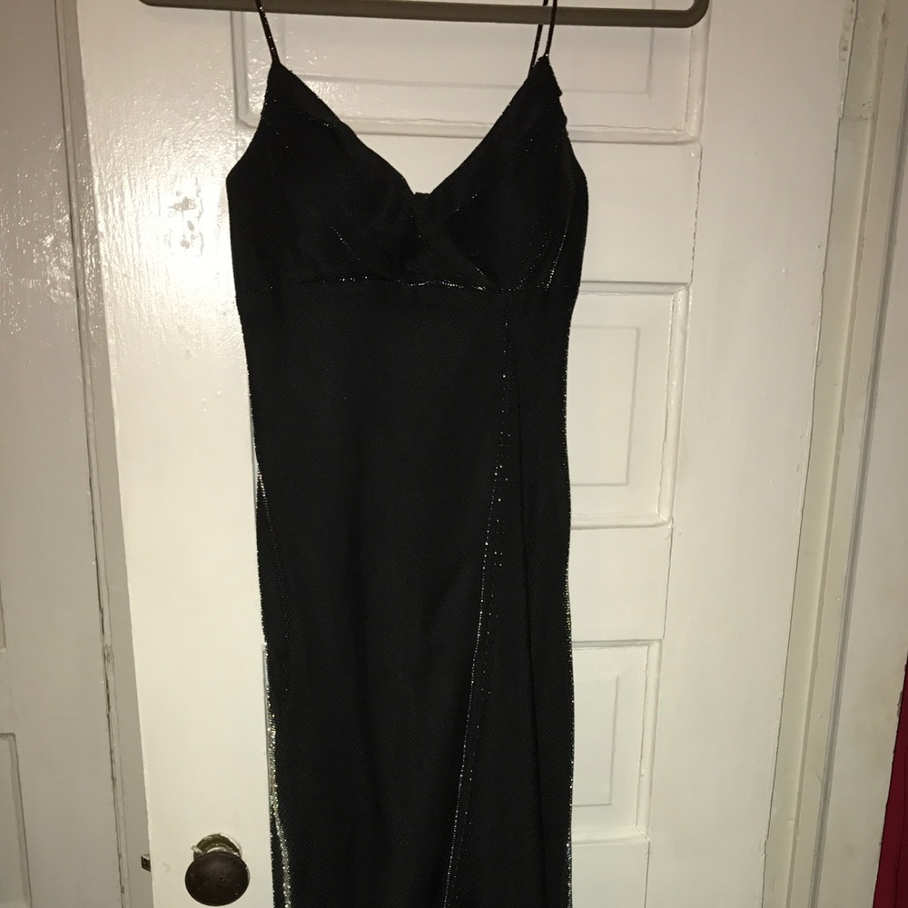Shimmering Black Formal Dress