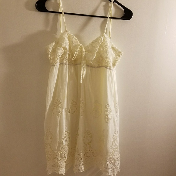 Pin and Needles Crochet Lace-up Bodice Dress. - Picture 1 of 6