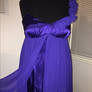 Adrianna Papell. Size 16 purple baby doll dress