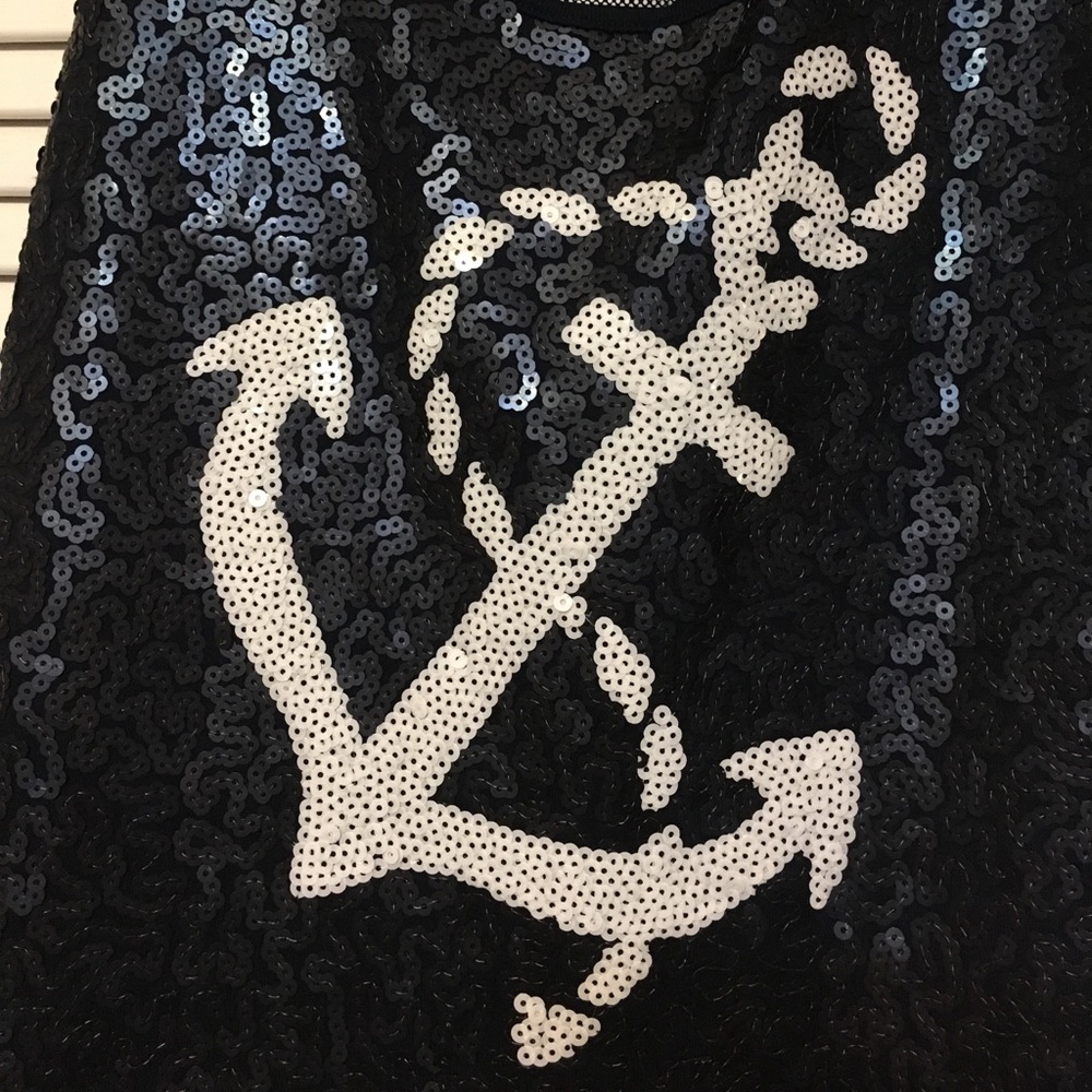 Sequined tank