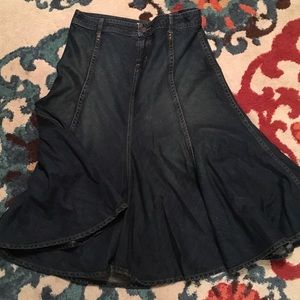Cute vintage jean skirt