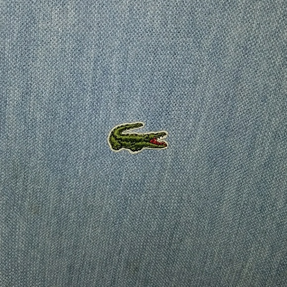 Vintage Light blue lacoste cardigan - Picture 3 of 4